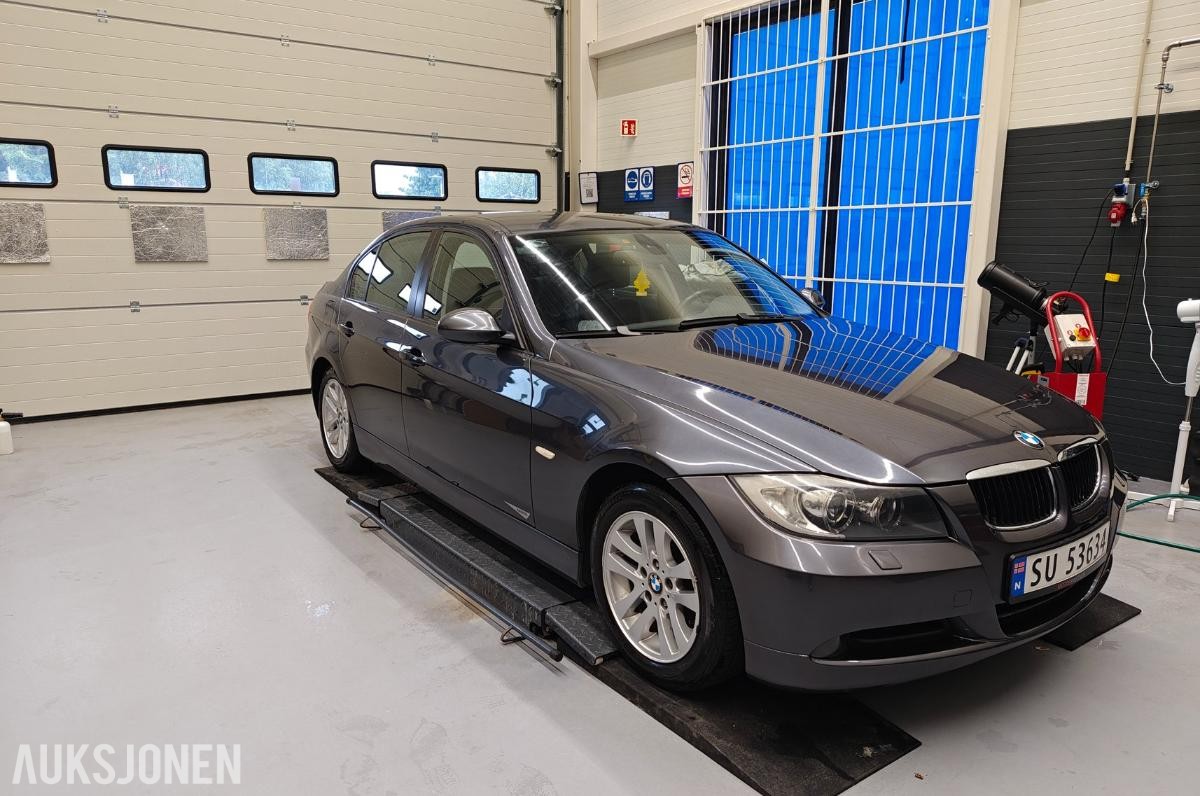 2007 BMW 316i (E90) SKINNSETER S+V DEKK EU OK 02.2027 168000km